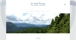 Desktop Screenshot of drnoelthomas.com